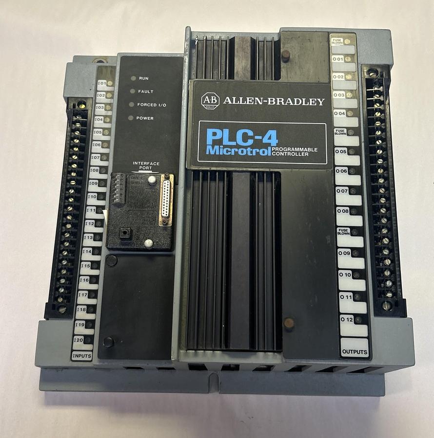Used ALLEN BRADLEY,1773-L1A,PLC-4 MICROTORL PROGRAMMABLE CONTROLLER