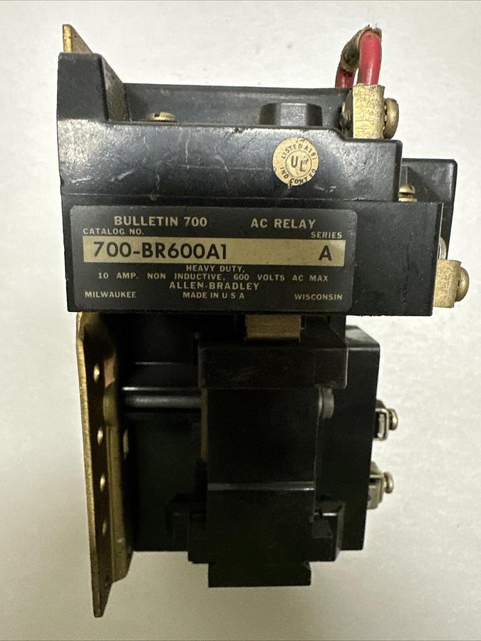 Used Allen Bradley,700-BR600A1,AC Control Relay