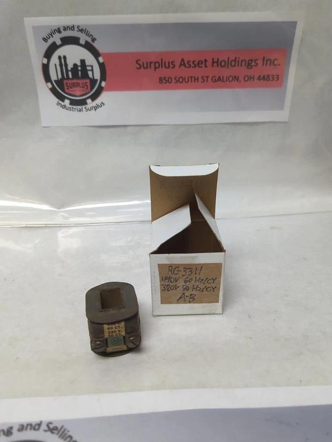 Used ALLEN-BRADLEY,RC-3311,COIL440V 60HZ/CY 380V 50HZ/CY PRE-OWNED