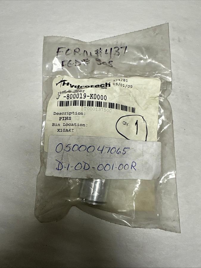 Used Hydrotech,J-800019-K0000,Pin