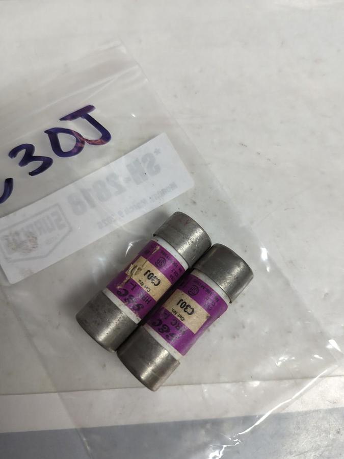 Used G&C,C30J,FUSE 30 AMP LOT OF 2 PRE-OWNED