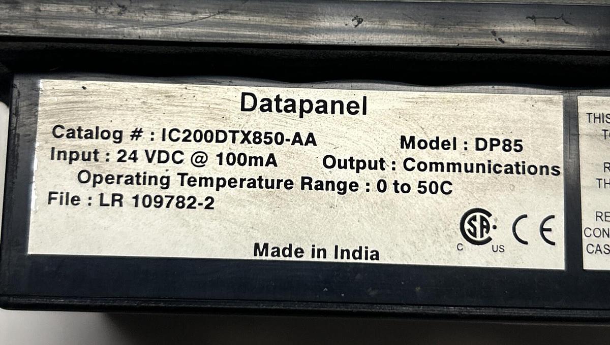 Used GE FANUC,IC200DTX850-AA,VERSAMAX DP INTERFACE