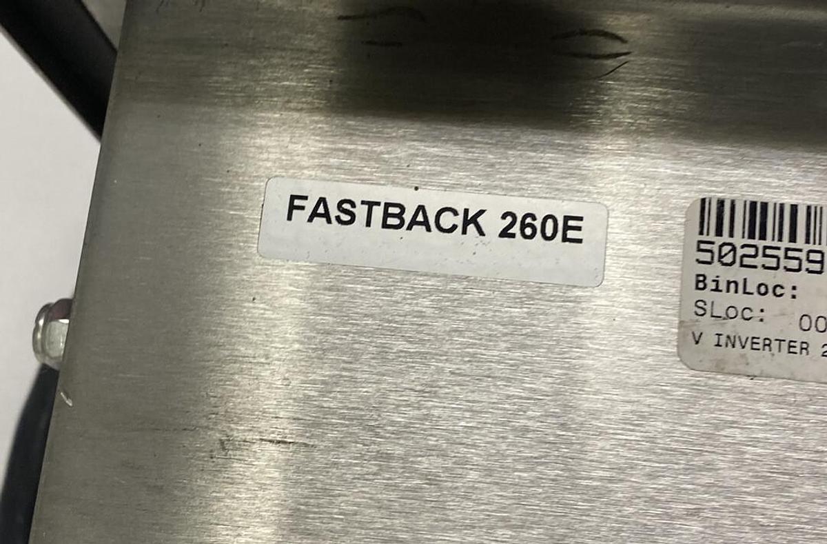Used FASTBACK,260E,INVERTER 380/480V