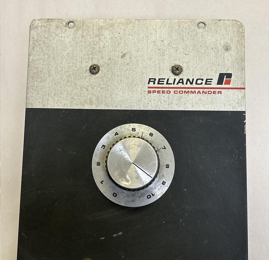 Used RELIANCE,800804-1R,SPEED COMMANDER CONTROLLER