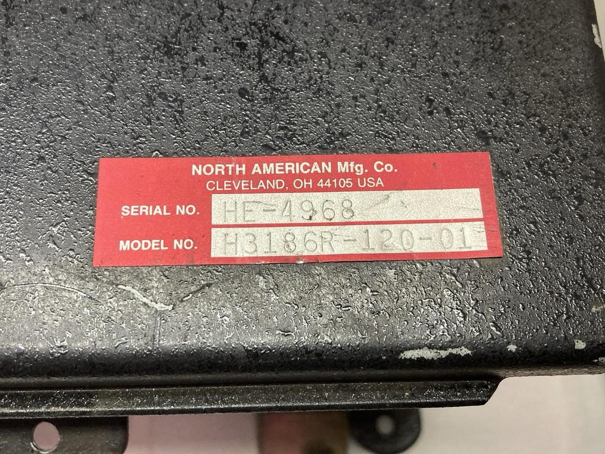 Used North American,H3186R-120-01,Electronics Ballast Assembly w/Hoffman F-66T30HC