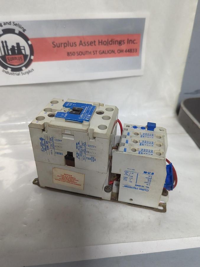 Used CUTLER HAMMER,AN16DN0,SERIES A1 CONTACTOR ASSEMBLY 27 AMP PRE-OWNED