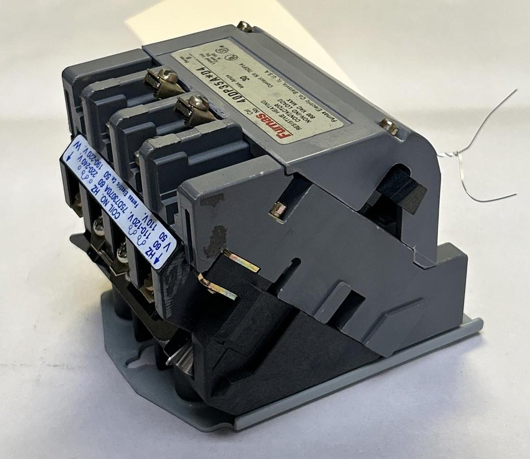 FURNAS,40DP35A*D4,RESISTIVE HEATING CONTACTOR 30A 600V NOS