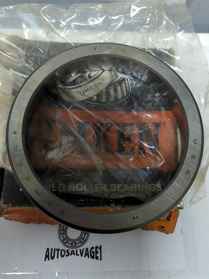 TIMKEN,752,ROLLER BEARING CUP 6.375 INCH BORE NOS