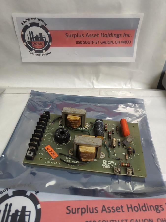 Used WATER VSAVER,E-395700-S,CIRCUIT BOARD PRE-OWNED