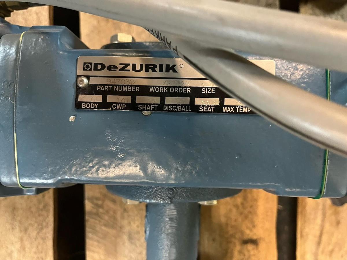 DEZURIK,9470312,CYLINDER POWERPAC ACTUATOR SIZE 3-WI BUTTERFLY VALVE 3" 175 CWP
