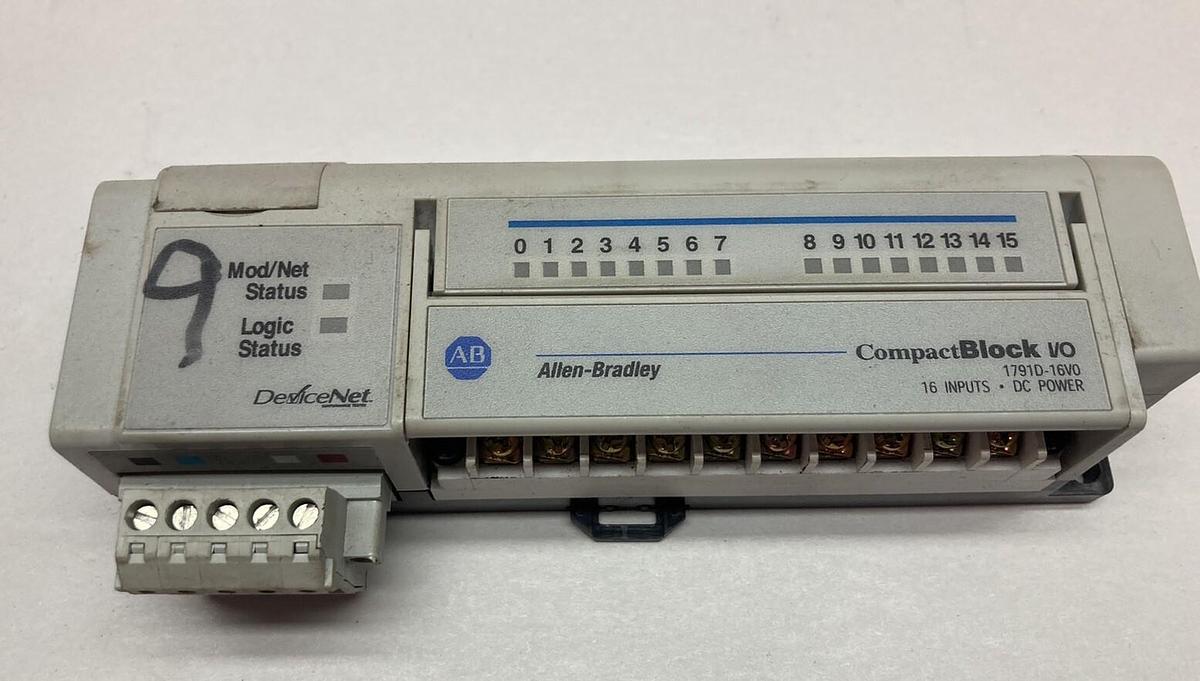Used Allen-Bradley,1791D-16V0,Compact Block I/O Module