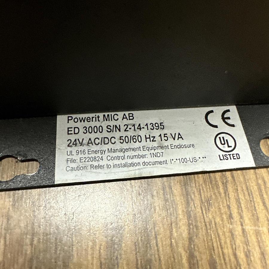 Used Powerit,ED 3000,Energy Director