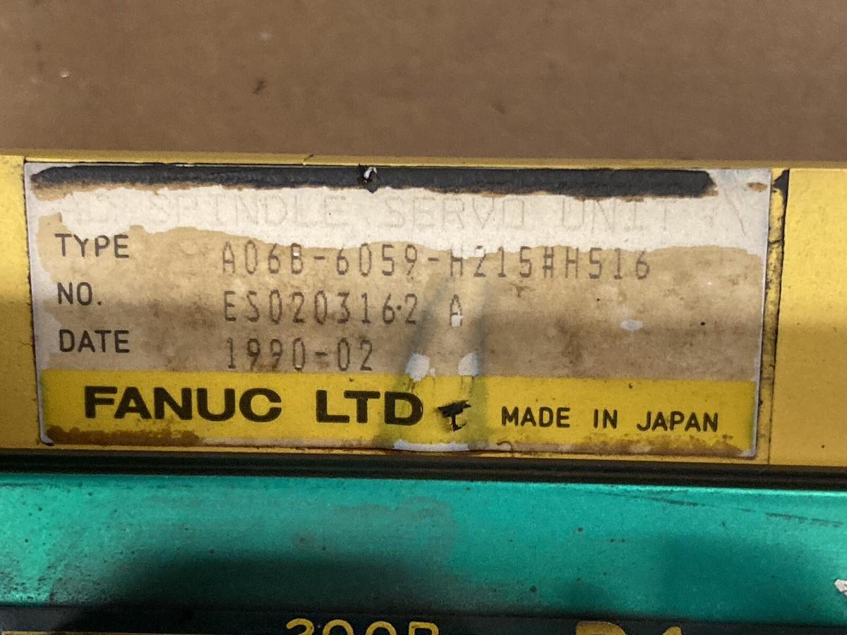 Used Fanuc,A06B-6059-H215#H516,AC Spindle Servo Unit
