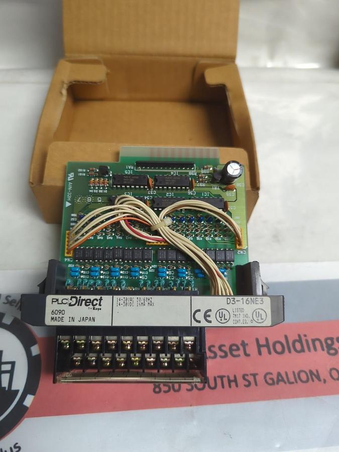 KOYO,D3-16NE3,PLC DIRECT INPUT MODULE NOS