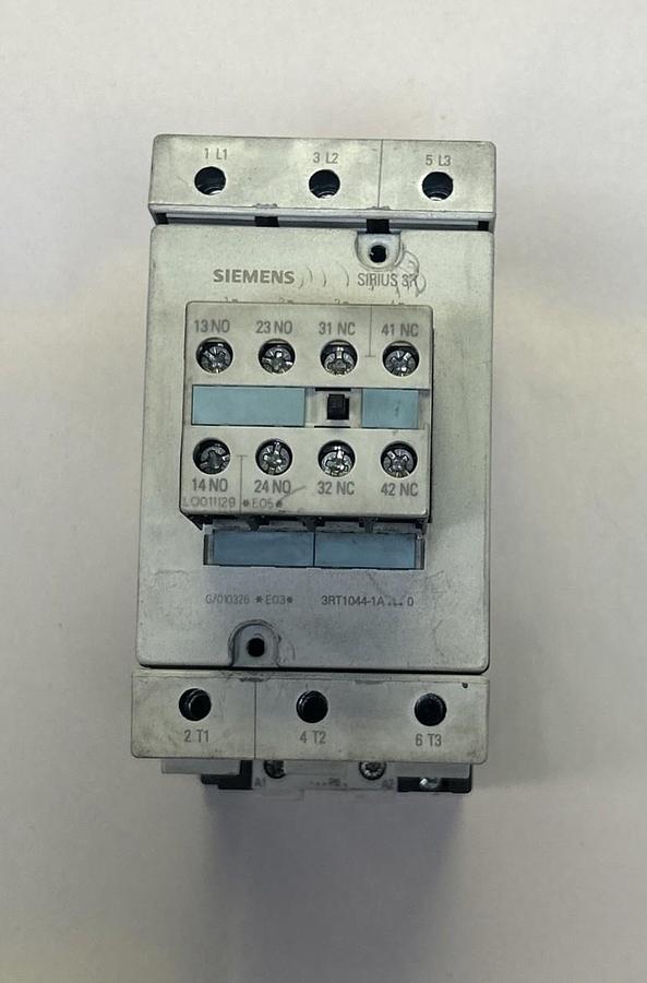 Used SIEMENS,3RT1044-1AP60,NON-REVERSING CONTACTOR 65A