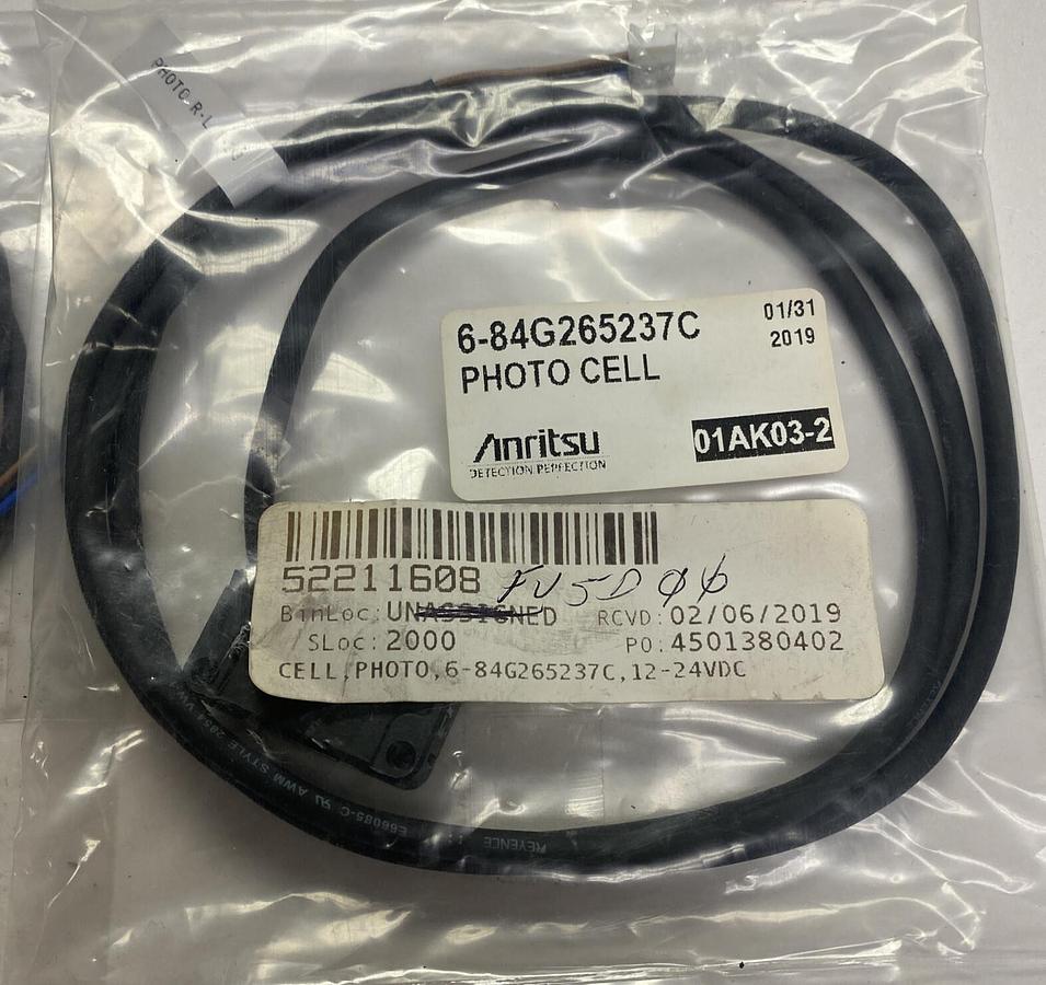 ANRITSU,6-84G265237C,PHOTO CELL LOT OF 2 NEW