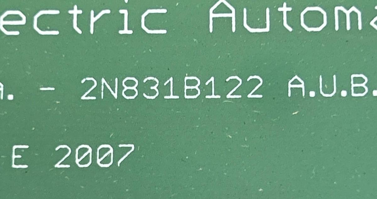 Used MITSUBISHI,2N831B122,PLG ENCODER RETRO SPA CIRCUIT BOARD