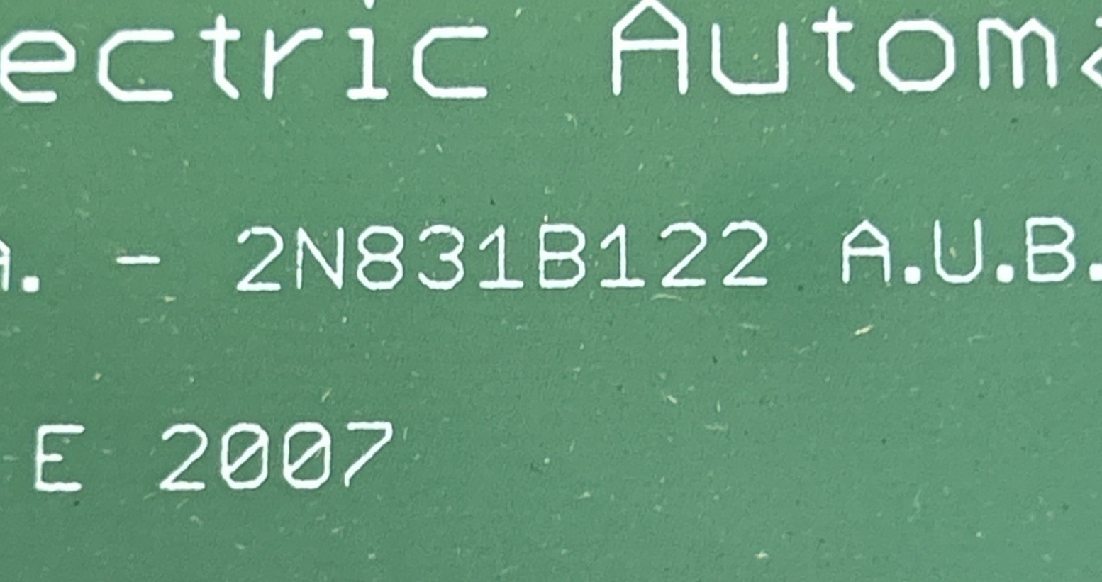 Used MITSUBISHI,2N831B122,PLG ENCODER RETRO SPA CIRCUIT BOARD