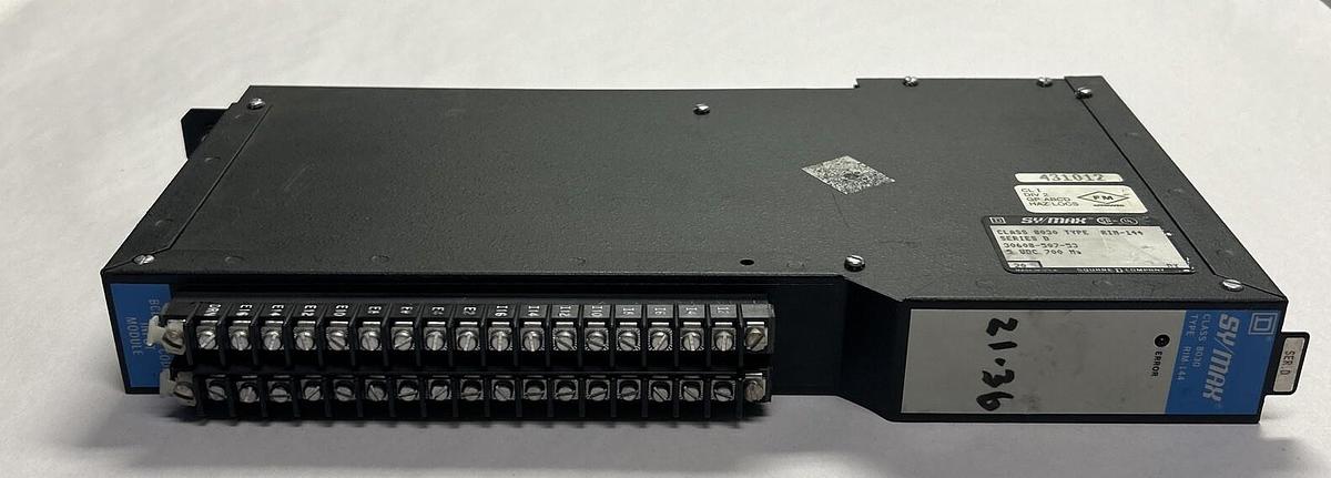 Used SYMAX,8030-RIM-144,INPUT MODULE