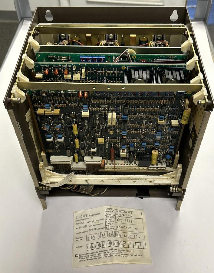 Used SIEMENS,6RA2620-6DV55-0,SERVO DRIVE