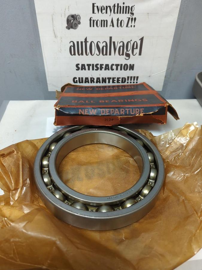 NEW DEPARTURE,3L24X10375A,DEEP GROOVE BALL BEARING NOS
