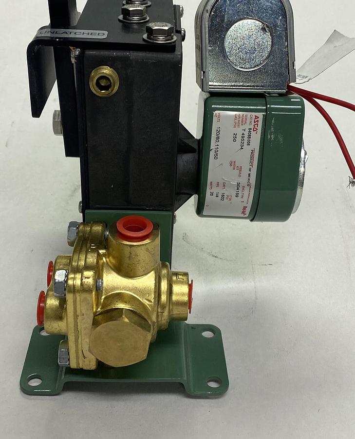 ASCO,8408B006,TRIP VALVE 120/60 110/50 1/4 INCH NOS