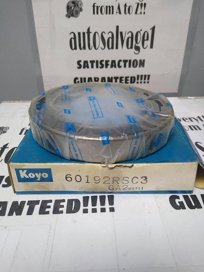 Used KOYO,60192RSC3,Deep Groove Ball Bearing NOS