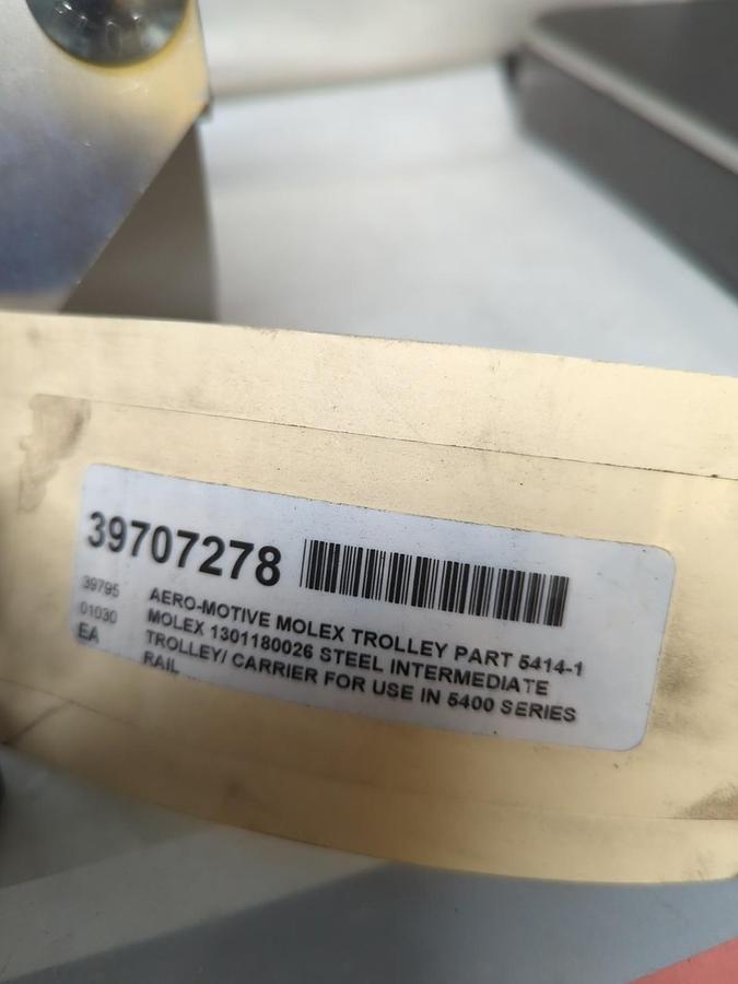 AERO-MOTIVE/MOLEX,1301180026,STEEL INTERMEDIATE TROLLEY/CARRIER FOR 5400 RAIL