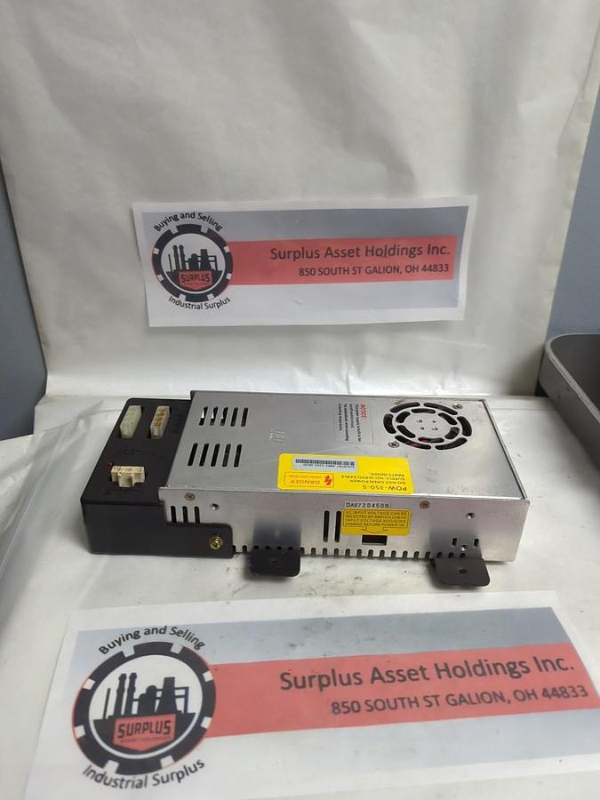 Used MW,S-350-5-POW-350-5,POWER SUPPLY AC INPUT 100-120V AC/6.5A PRE-OWNED
