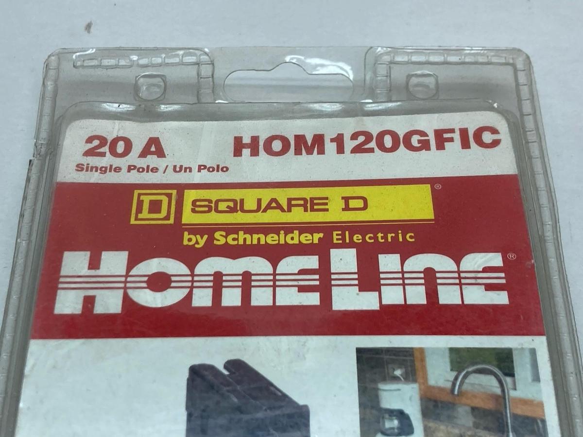 Square D,HOM120GFI,Circuit Breaker 120V 20A