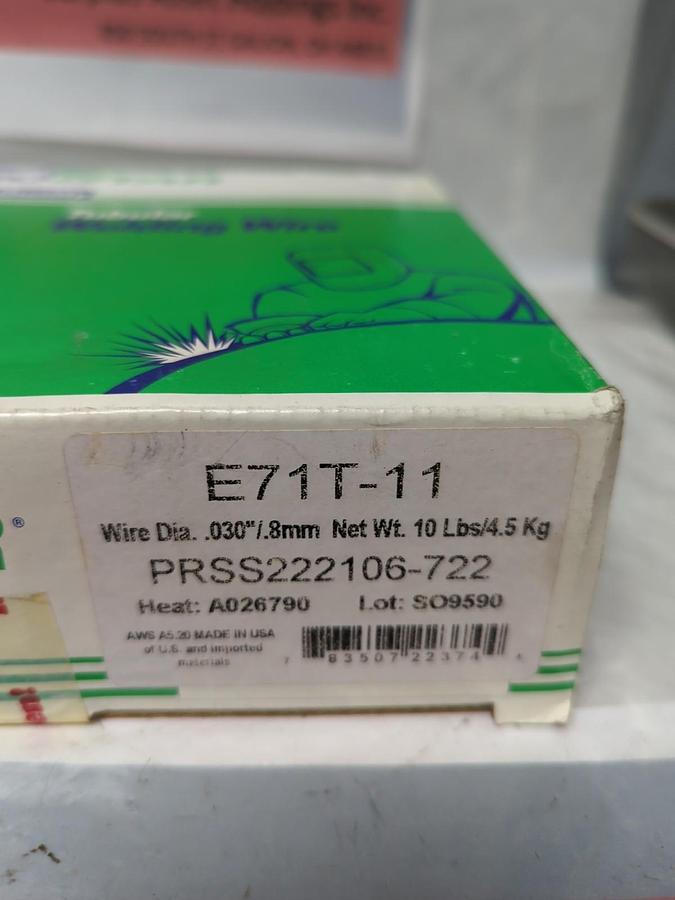 PROSTAR,E71T-11,TUBULAR WELDING WIRE ,030"/.8MM 10LB SPOOL NOS