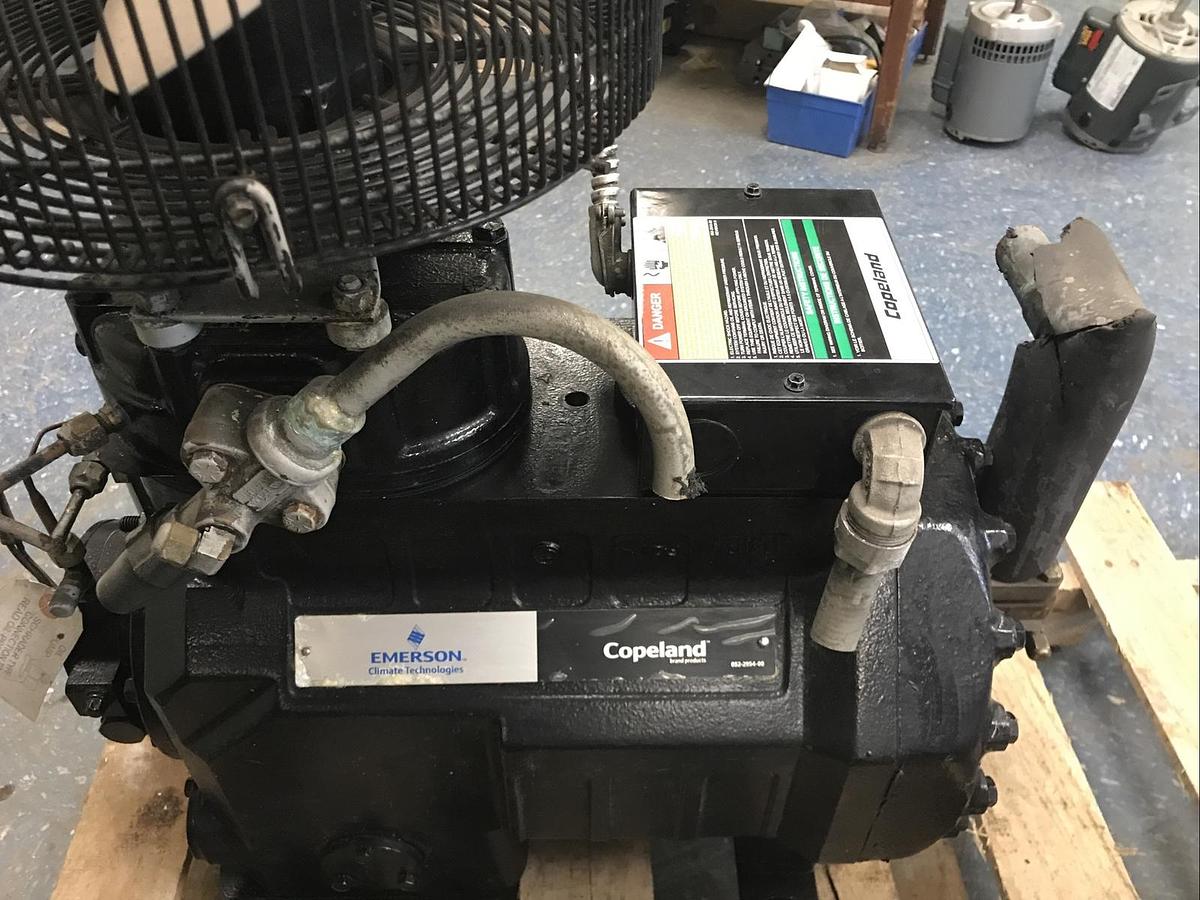 Used Copeland Discus,2DF3F16KE-TFD-800, Compressor 460V 3PH 60Hz
