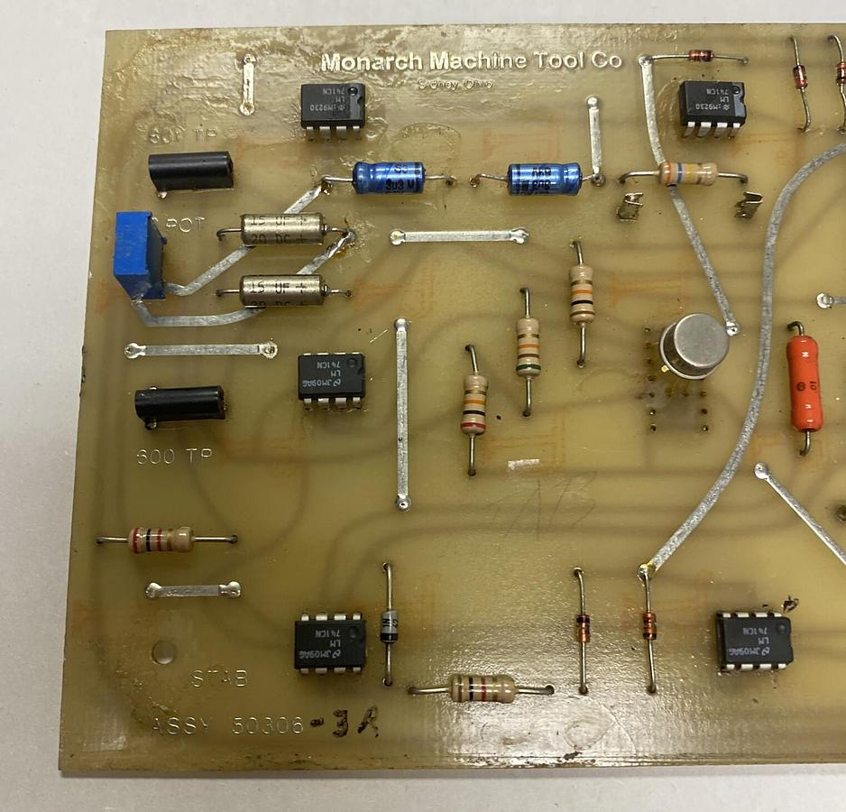 Used Monarch,50306,Control Interface Board