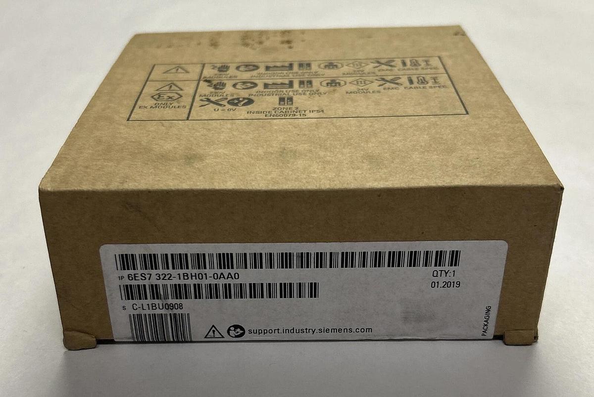 SIEMENS,6ES7322-1BH01-0AA0,OUTPUT MODULE NEW SEALED