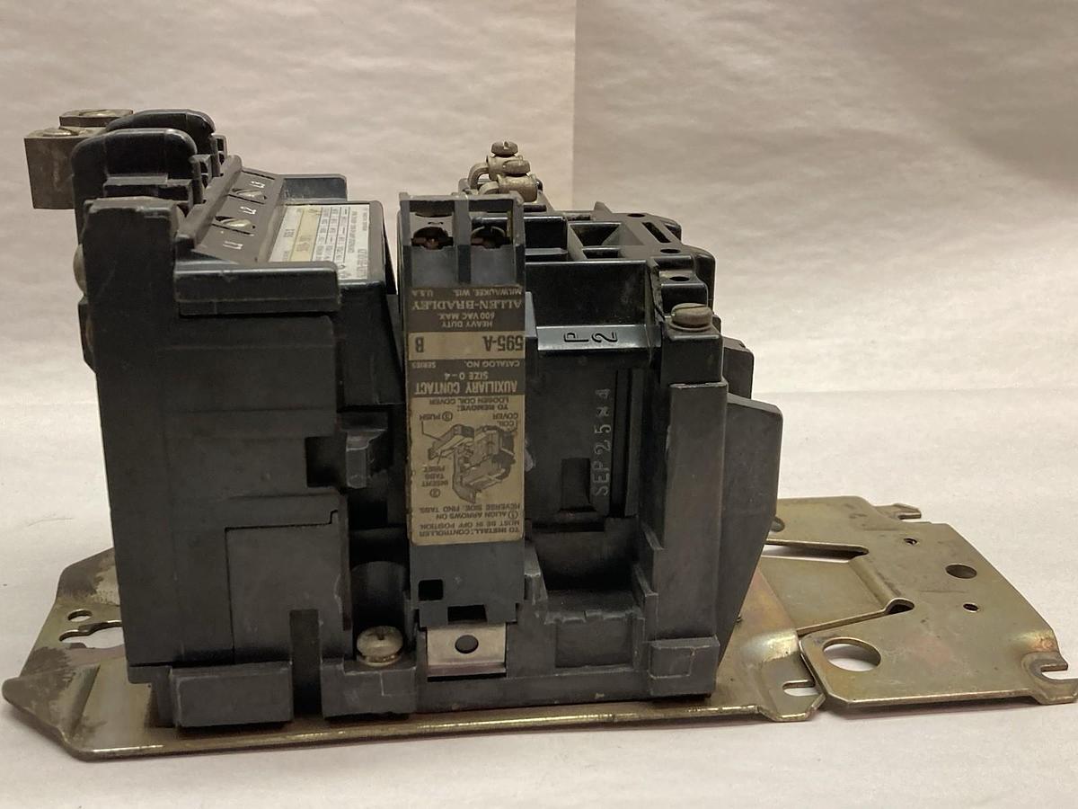 Used Allen-Bradley,509-C0D,1-Phase Starter Size 2 Ser A 600Vac