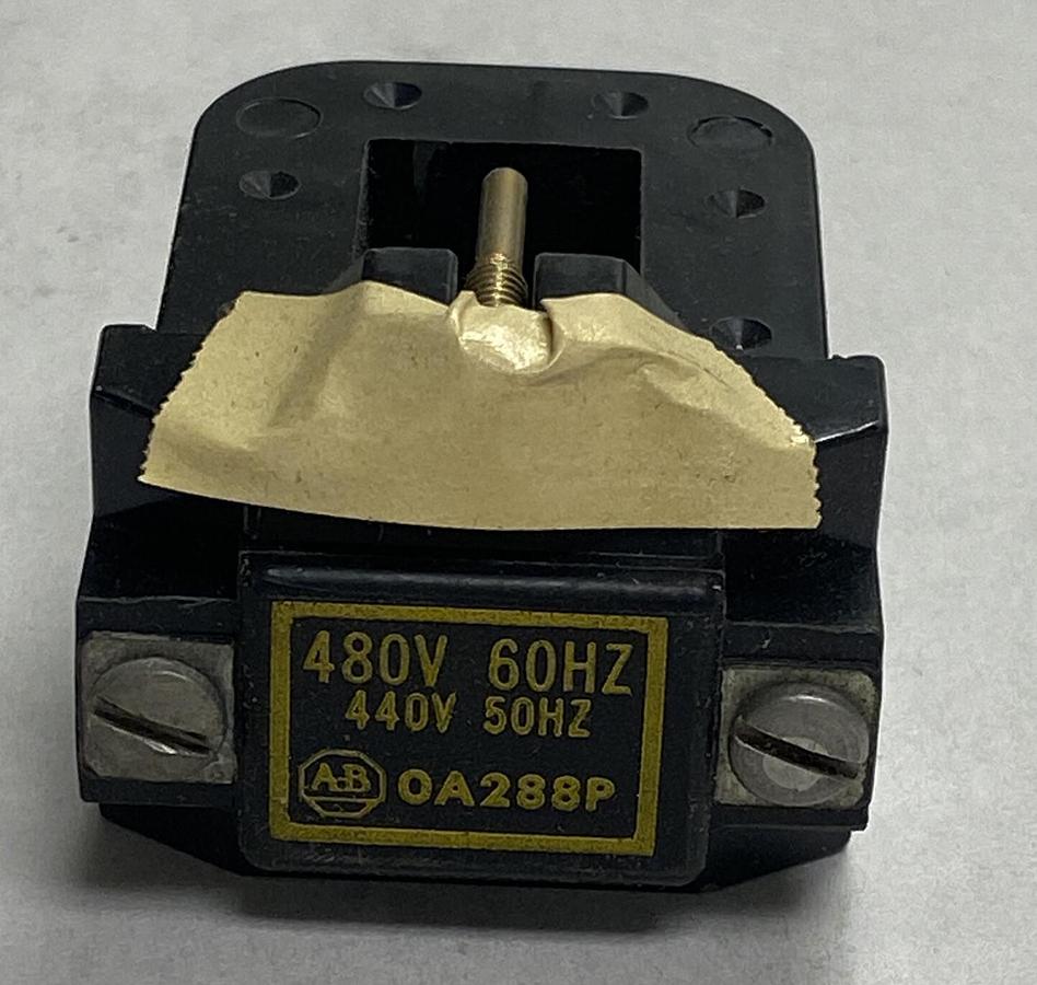 Allen-Bradley,0A288P,Coil 480V 60HZ Lot Of 2 NOS