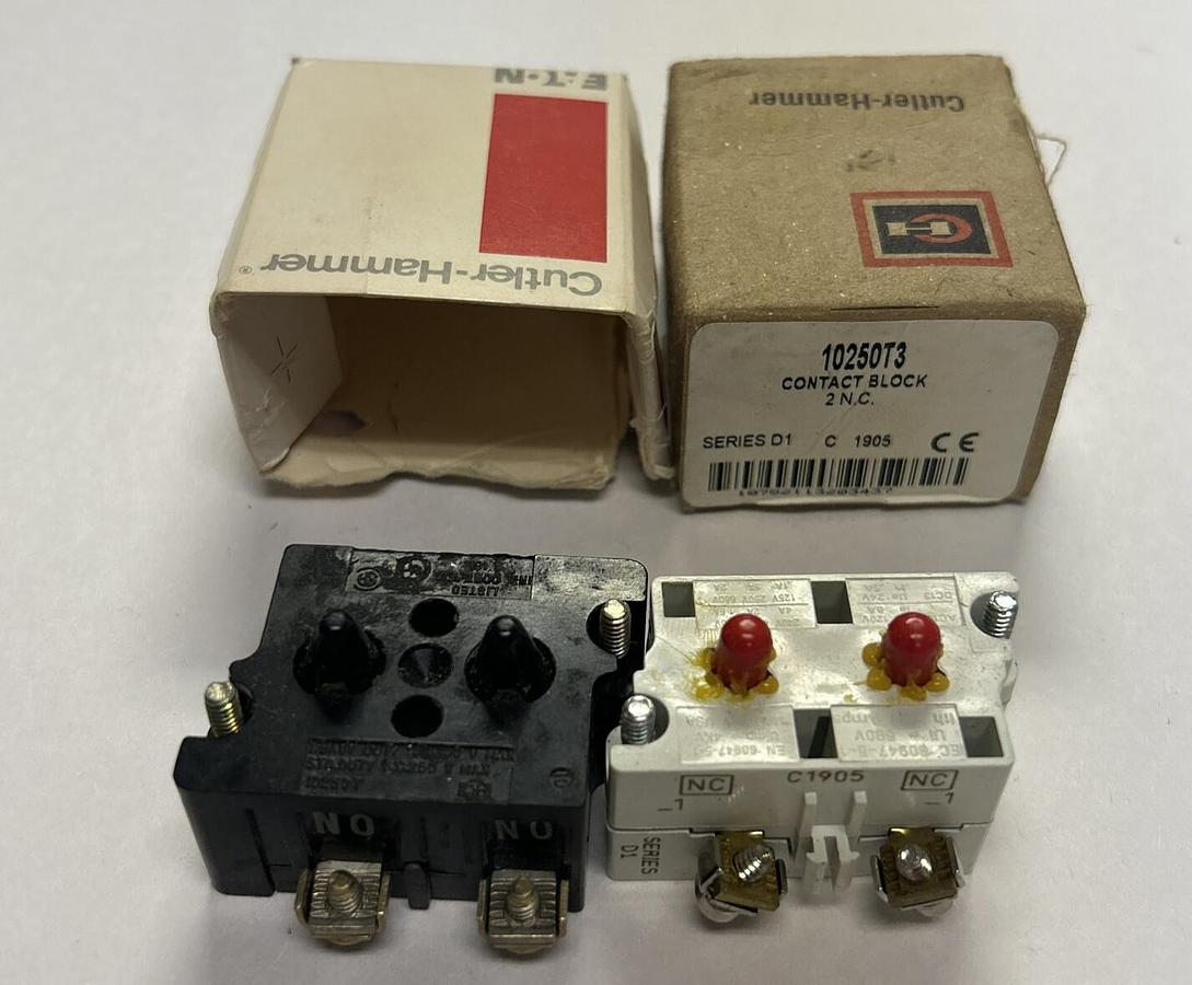 CUTLER HAMMER,10250TA1,MAINTAINED CONTACT ATTACHMENT LOT OF 4 NOS