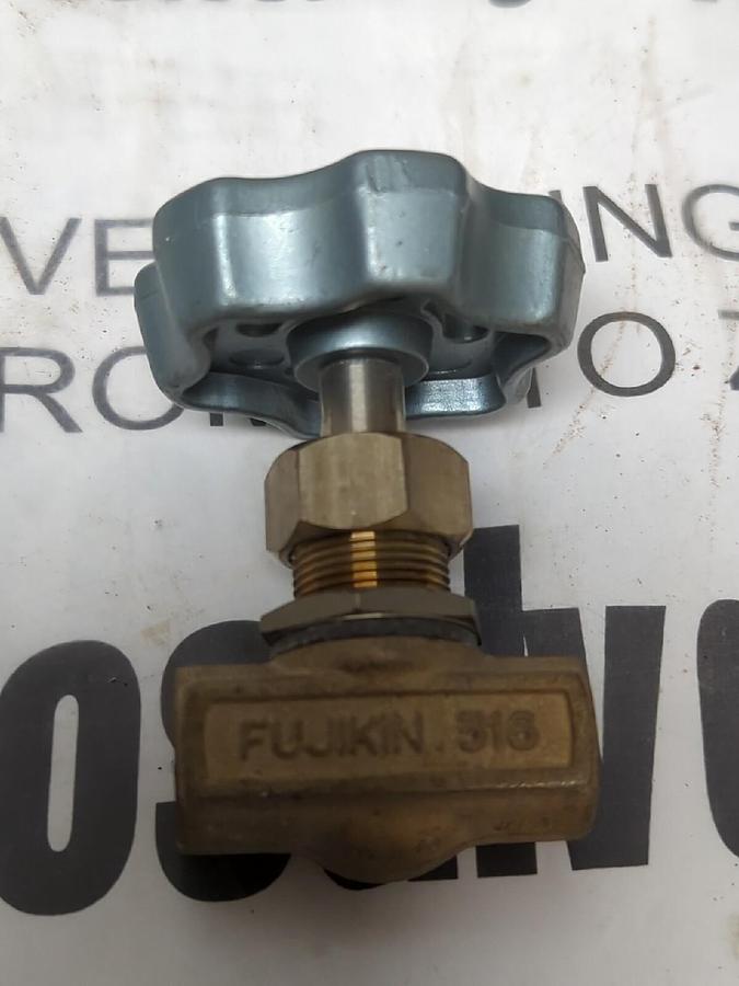 FUJIKIN,30K,1/8 INCH NEEDLE VALVE NOS