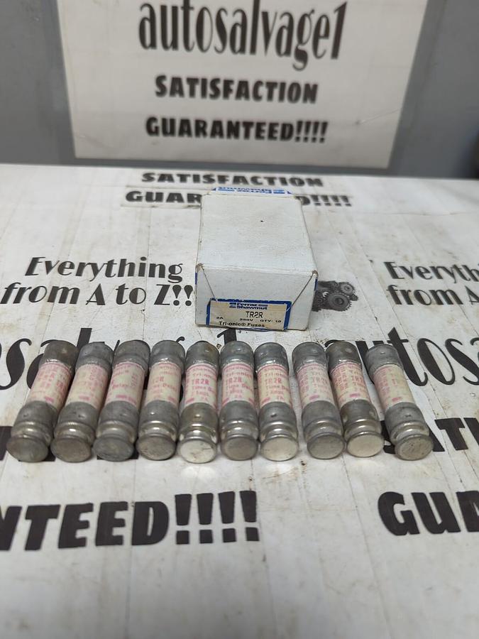 FERRAZ SHAWMUT,TR2R,TRI-ONIC FUSES BOX OF 10 NOS