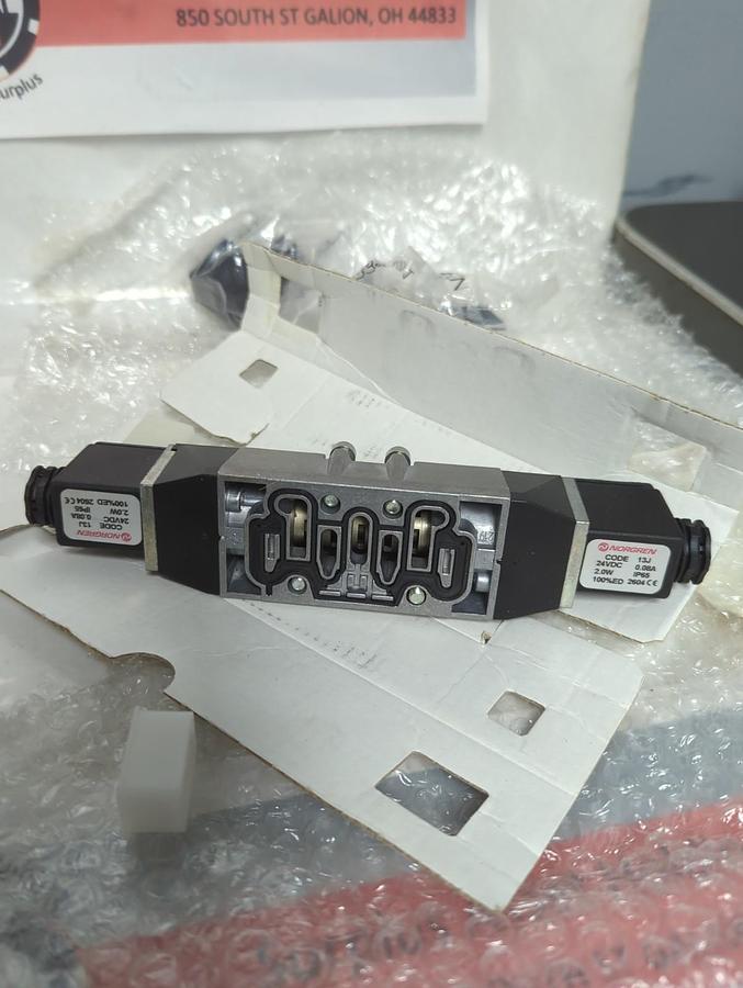 NORGREN,SXE9673A600013JB,PNEUMATIC SOLENOID VALVE NOS