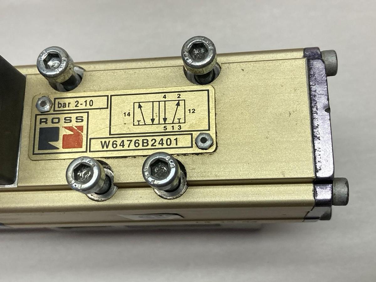 Used Ross,W6476B2401,Solenoid Valve bar 2-10