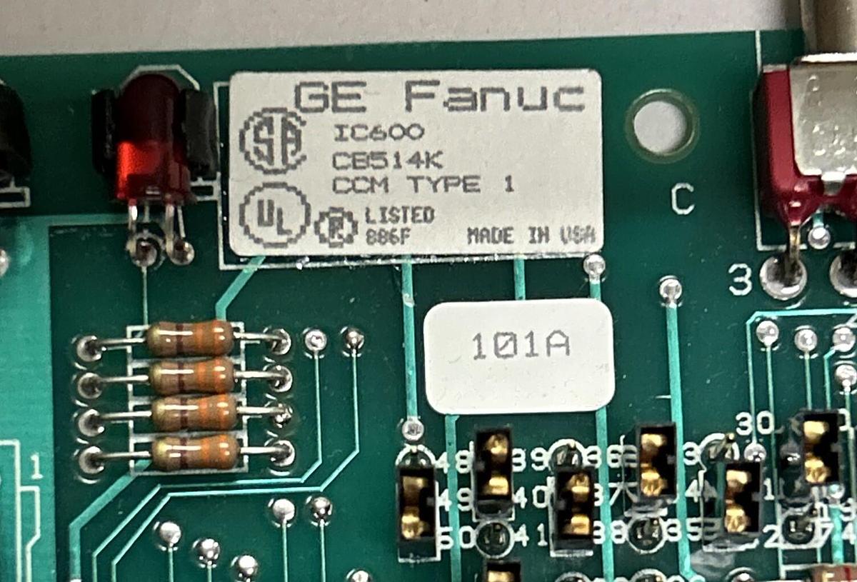 GE FANUC,IC600CB514K,COMMUNICATIONS CONTROL MODULE NOS