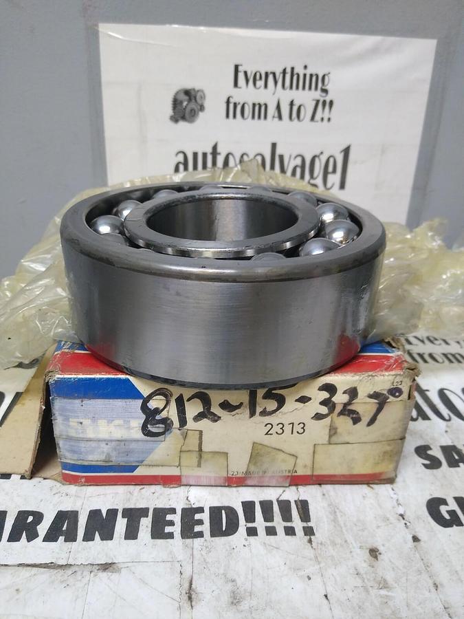 SKF,2313,DOUBLE ROW SELF ALIGNING BALL BEARING NOS