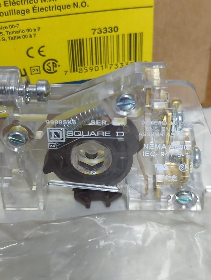 SQUARE D,9999SX6,ELECTREICAL INTERLOCK FOR TYPE S SIZE 00-7 NOS