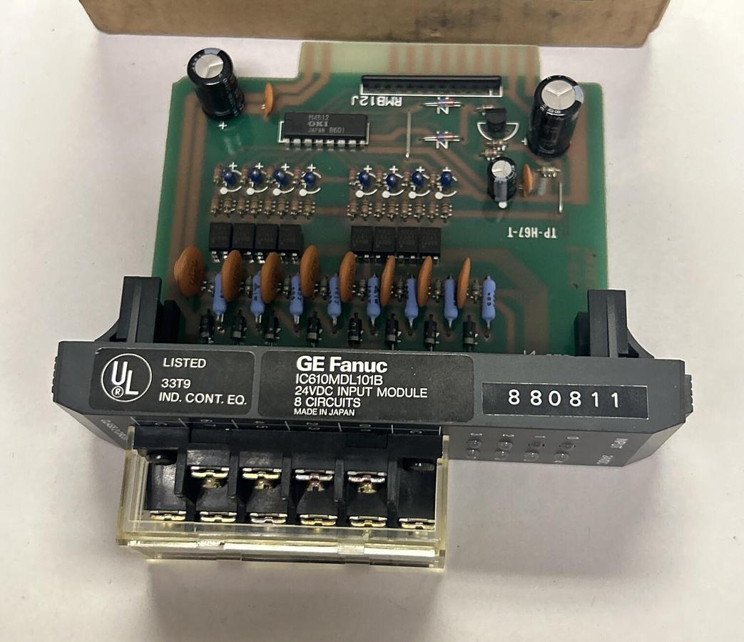 Used GE FANUC,IC610MDL101B,INPUT MODULE NEW