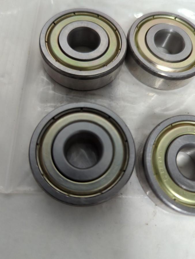 Used HRB,6301Z/C3,ROLLER BEARING LOT OF 9 PRE-OWNED