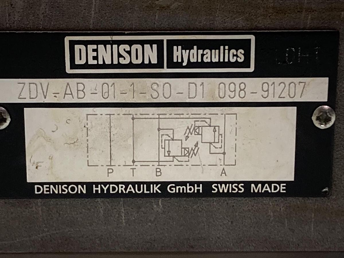 Denison Hydraulics,ZDV-AB-01-1-S0-D1 098-91207,Pressure Limiting Valve