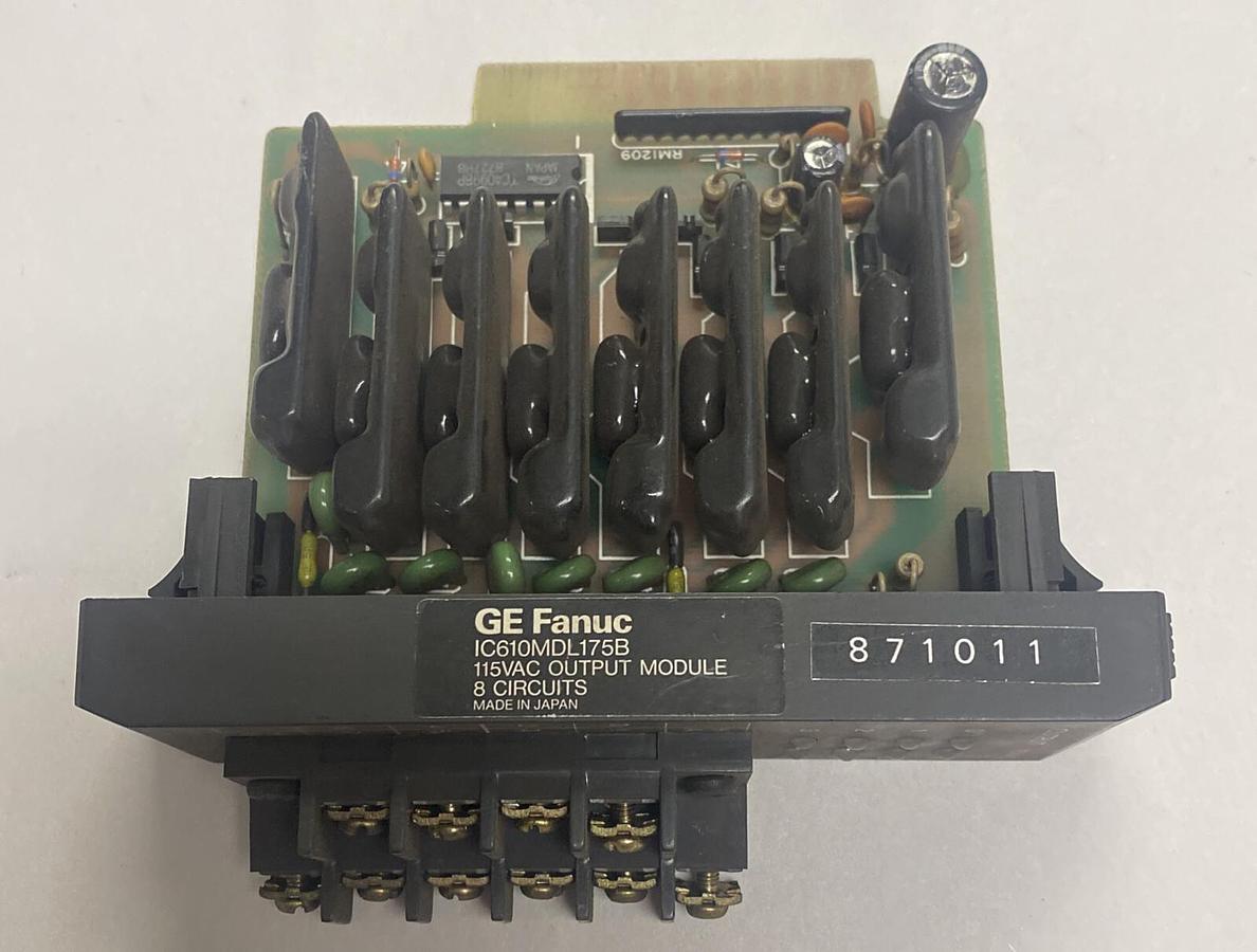 Used GE FANUC,IC610MDL175,OUTPUT MODULE
