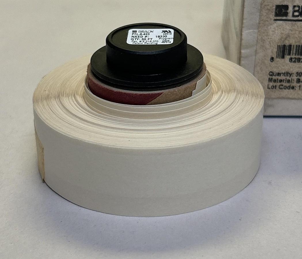 BRADY,PTL-8-423,PC LINK PORTABLE THERMAL RIBBON NOS