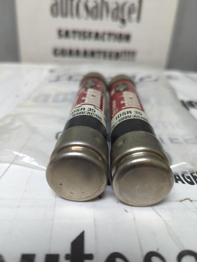 LITTELFUSE,IDSR-35,INDICATOR 35 AMP FUSE LOT OF 2 NOS